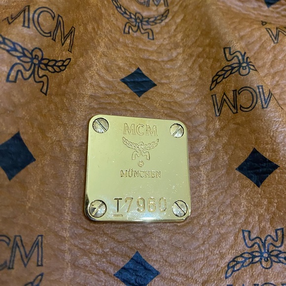 MCM Cognac Shoulder Bag - Picture 16 of 16